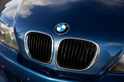 2000 BMW Z3 Coupe in Topaz Blue Metallic over E36 Sand Beige