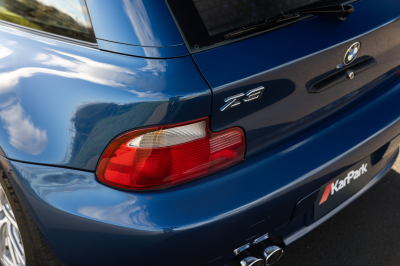 2000 BMW Z3 Coupe in Topaz Blue Metallic over E36 Sand Beige