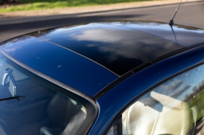 2000 BMW Z3 Coupe in Topaz Blue Metallic over E36 Sand Beige