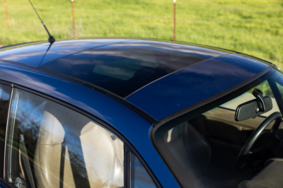 2000 BMW Z3 Coupe in Topaz Blue Metallic over E36 Sand Beige