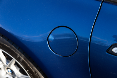 2000 BMW Z3 Coupe in Topaz Blue Metallic over E36 Sand Beige