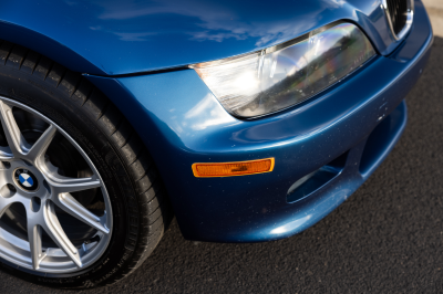 2000 BMW Z3 Coupe in Topaz Blue Metallic over E36 Sand Beige