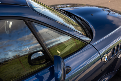 2000 BMW Z3 Coupe in Topaz Blue Metallic over E36 Sand Beige