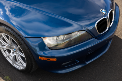 2000 BMW Z3 Coupe in Topaz Blue Metallic over E36 Sand Beige