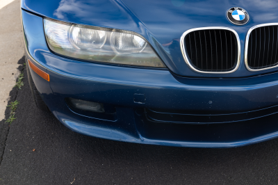 2000 BMW Z3 Coupe in Topaz Blue Metallic over E36 Sand Beige