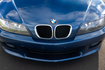 2000 BMW Z3 Coupe in Topaz Blue Metallic over E36 Sand Beige