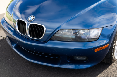 2000 BMW Z3 Coupe in Topaz Blue Metallic over E36 Sand Beige