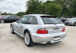 2000 BMW Z3 Coupe in Titanium Silver Metallic over Tanin Red