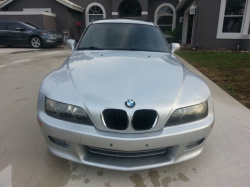 2000 BMW Z3 Coupe in Titanium Silver Metallic over Black