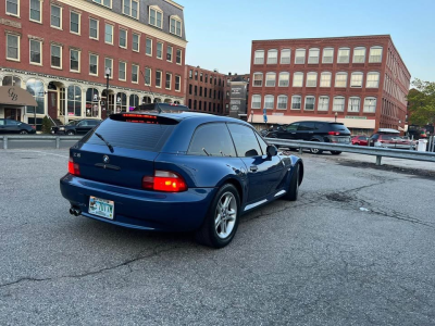 2000 BMW Z3 Coupe in Topaz Blue Metallic over Black