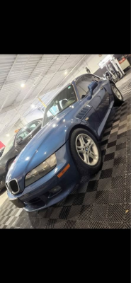 2000 BMW Z3 Coupe in Topaz Blue Metallic over Black