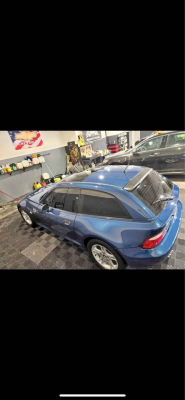 2000 BMW Z3 Coupe in Topaz Blue Metallic over Black