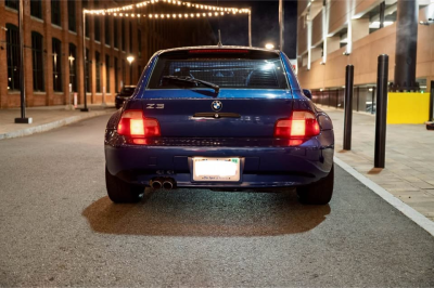 2000 BMW Z3 Coupe in Topaz Blue Metallic over Black