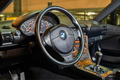 2000 BMW Z3 Coupe in Topaz Blue Metallic over Black