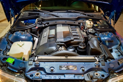 2000 BMW Z3 Coupe in Topaz Blue Metallic over Black