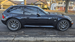 1999 BMW Z3 Coupe in Cosmos Black Metallic over Black