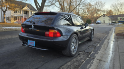 1999 BMW Z3 Coupe in Cosmos Black Metallic over Black