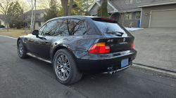 1999 BMW Z3 Coupe in Cosmos Black Metallic over Black