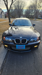 1999 BMW Z3 Coupe in Cosmos Black Metallic over Black