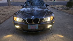 1999 BMW Z3 Coupe in Cosmos Black Metallic over Black