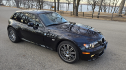 1999 BMW Z3 Coupe in Cosmos Black Metallic over Black