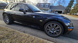 1999 BMW Z3 Coupe in Cosmos Black Metallic over Black