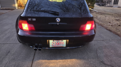 1999 BMW Z3 Coupe in Cosmos Black Metallic over Black