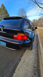 1999 BMW Z3 Coupe in Cosmos Black Metallic over Black