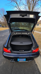 1999 BMW Z3 Coupe in Cosmos Black Metallic over Black