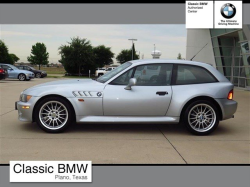 1999 BMW Z3 Coupe in Arctic Silver Metallic over Extended Black