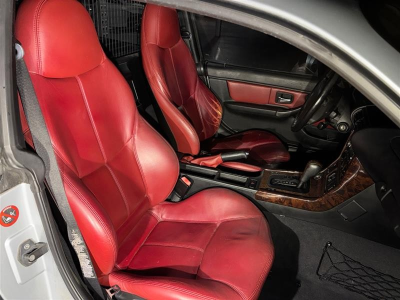 1999 BMW Z3 Coupe in Arctic Silver Metallic over Tanin Red