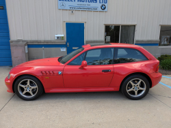1999 BMW Z3 Coupe in Hell Red over Black