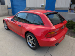1999 BMW Z3 Coupe in Hell Red over Black