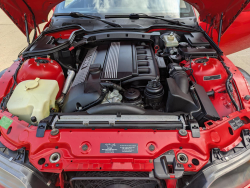 1999 BMW Z3 Coupe in Hell Red over Black