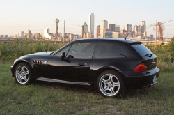 1999 BMW Z3 Coupe in Jet Black 2 over E36 Sand Beige
