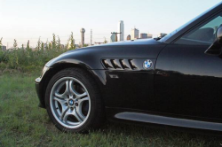 1999 BMW Z3 Coupe in Jet Black 2 over E36 Sand Beige