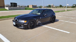 1999 BMW Z3 Coupe in Jet Black 2 over E36 Sand Beige