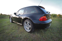 1999 BMW Z3 Coupe in Jet Black 2 over E36 Sand Beige