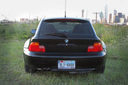 1999 BMW Z3 Coupe in Jet Black 2 over E36 Sand Beige