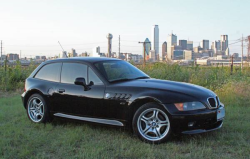 1999 BMW Z3 Coupe in Jet Black 2 over E36 Sand Beige