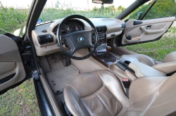 1999 BMW Z3 Coupe in Jet Black 2 over E36 Sand Beige