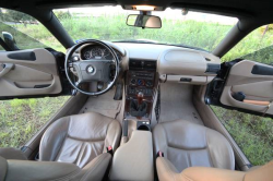 1999 BMW Z3 Coupe in Jet Black 2 over E36 Sand Beige