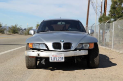 1999 BMW Z3 Coupe in Arctic Silver Metallic over Black