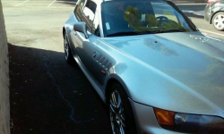 1999 BMW Z3 Coupe in Arctic Silver Metallic over Black