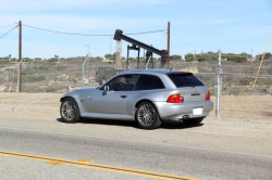 1999 BMW Z3 Coupe in Arctic Silver Metallic over Black