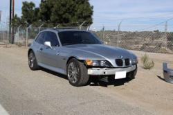 1999 BMW Z3 Coupe in Arctic Silver Metallic over Black