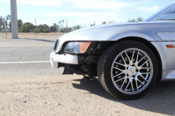 1999 BMW Z3 Coupe in Arctic Silver Metallic over Black