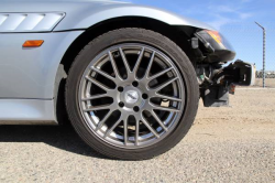 1999 BMW Z3 Coupe in Arctic Silver Metallic over Black