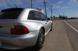 1999 BMW Z3 Coupe in Arctic Silver Metallic over Black