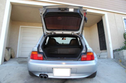 1999 BMW Z3 Coupe in Arctic Silver Metallic over Black